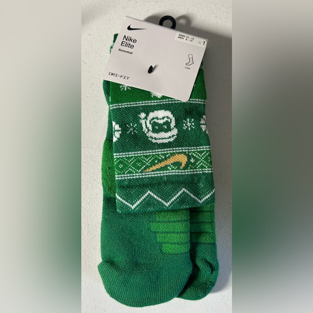 Nike Elite Christmas Santa Socks green(Men’s)